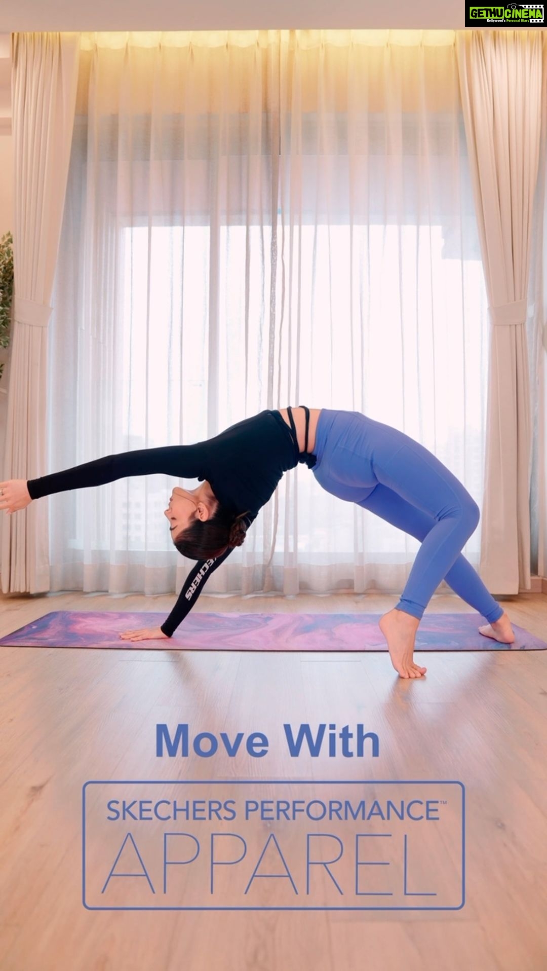 Alaya F Instagram - Celebrate the power of yoga to unite and transform! An opportunity to connect with your mind, body, and spirit π§π»ββοΈ Happy International Yoga Day! Yoga mat & Apparel: @Skechersindia @Skechersperformanceindia #InternationalYogaDay #Skechersindia #SkechersPerformanceindia #YogaFlow #InhaleExhale