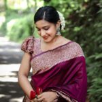 Alphy Panjikaran Instagram - 💖💖 Mua: @_arya_jithins_makeover PC: @shijophotography #picoftheday #saree #love #happy