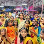 Alphy Panjikaran Instagram - Krishnanum Radhamarum pinne njanum 💖💖 Krishna Janmashtami 🌼 #happy #blessed #janmashtami #special #krishna Chengannur