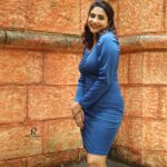 Ameya Mathew Instagram - നീലത്താമരേ പുണ്യം ചൂടിയെൻ ധന്യമാം തപസ്സിൽ…💙🦋😁 . 📸 @robin_fotografia 💄 @soniyamakeoverstudio 📍 @kalpadiyil Trivandrum, India