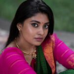 Ammu Abhirami Instagram – ✨விநாயகர் சதுர்த்தி வாழ்த்துக்கள்✨

📸: @camcrowphotographi 
Saree: @studiovirupa 
Jewellery: @made_for_hers
