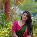 Ammu Abhirami Instagram – ✨விநாயகர் சதுர்த்தி வாழ்த்துக்கள்✨

📸: @camcrowphotographi 
Saree: @studiovirupa 
Jewellery: @made_for_hers