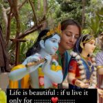 Anagha Bhosale Instagram - Please spread this Krishna consciousness movement to as many souls as possible & be happy!!! pl start your spiritual journeys & experience true happiness, it’s magical & only gives u blessings…. Please start chanting Hare Krishna mahamantra everyone ♥️🥹🦚 #harekrishnaharekrishnakrishnakrishnahareharehareramahareramaramaramaharehare