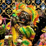 Anagha Bhosale Instagram - Anyone who comes before Radharani to serve Krishna, oh, She becomes so pleased, ‘Oh here is a devotee of Krishna.’ She immediately recommends. ‘Oh Krishna, here is a devotee...’ This is Radharani. I may not be a devotee. I may be a most fallen rascal. But if I try to reach Krishna through Radharani then my business is successful.” (Srila Prabhupada, Radhastami Lecture, 5th September 1973, London) . . . . . #radhekrishna #RadhaKrishnaLove #radhashtami #radheradhe #islcongev #iskcon #GovardhanEcoVillage Govardhan Eco Village (GEV) - Sri Radha Vrindavanbihari Temple, Mumbai.