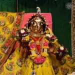 Anagha Bhosale Instagram - Anyone who comes before Radharani to serve Krishna, oh, She becomes so pleased, ‘Oh here is a devotee of Krishna.’ She immediately recommends. ‘Oh Krishna, here is a devotee...’ This is Radharani. I may not be a devotee. I may be a most fallen rascal. But if I try to reach Krishna through Radharani then my business is successful.” (Srila Prabhupada, Radhastami Lecture, 5th September 1973, London) . . . . . #radhekrishna #RadhaKrishnaLove #radhashtami #radheradhe #islcongev #iskcon #GovardhanEcoVillage Govardhan Eco Village (GEV) - Sri Radha Vrindavanbihari Temple, Mumbai.