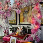Anagha Bhosale Instagram - Happy Ganesh Chaturthi 2023 Bappa is the lord of new beginnings & auspiciousness let’s pray that all the obstacles which are present in our Krishna Bhakti /services may get destroyed & we continue to serve Hari & Radha Rani with all our hearts #hkrr #bappa2023 #family