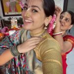 Anagha Bhosale Instagram - Happy Ganesh Chaturthi 2023 Bappa is the lord of new beginnings & auspiciousness let’s pray that all the obstacles which are present in our Krishna Bhakti /services may get destroyed & we continue to serve Hari & Radha Rani with all our hearts #hkrr #bappa2023 #family