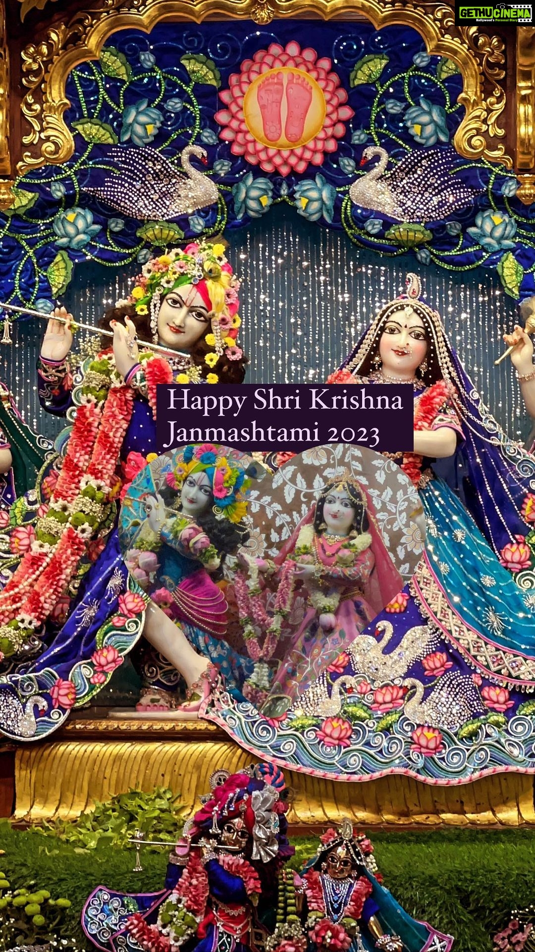 Anagha Bhosale Instagram - Happy birthday my ♥️🎂 हाथी घोडा पालकी जय कन्हैया लाल की🦚 Let’s chant Hare Krishna mahamantra everyone & give our lives in the service of the lord & Radha Rani 🦚please spread Krishna consciousness movement to the entire world 🌎 #harekrishnaharekrishnakrishnakrishnahareharehareramahareramaramaramaharehare