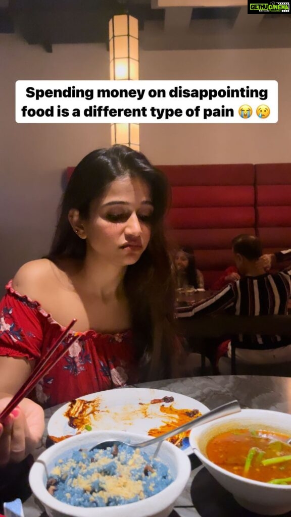 Anaika Soti Instagram - Heartbreak? Nah, this is worse 😭😭😭💔 #reels #trending #viral #funny #relatable #food