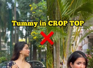 Anaika Soti Instagram - Tummy in Crop top ❌ Tummy in Saree ✅🙃 #comedy #explore #explorepage #funnyreels #viral #trending