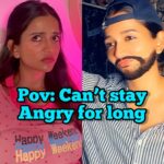 Anaika Soti Instagram - Tag the person you can’t live without 😭❤️ #couple #couplefight #love #funny