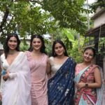 Anamika Chakraborty Instagram - No one can replace you guys! No one! Thank you for making our day so special , each one of you! My friends , my family! Love you all! ❤️ @anujakarmakar @jagritisingh21 @supriya_vii @ravishaw13 @pratapud