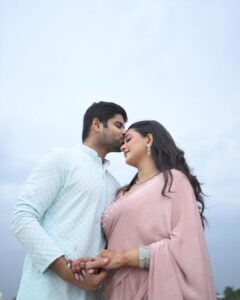 Anamika Chakraborty Instagram - To new beginnings, to us! We made it. 🥂 ❤️ 28.06.2023 🧿 Makeup @ig_baishakhi Captured by @abhisheksrivastavafilms @james_suraj_barwa @suvro_adhikary @i_m_d810 Decor by @calendar_events_official