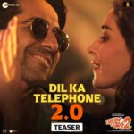 Ananya Panday Instagram - @pooja___dreamgirl ke aashiqon, phir se bajega sabke #DilKaTelephone ❤️☎️ Song Out Tomorrow! #25AugustHogaMast #DreamGirl2 in Cinemas on 25th August. @ayushmannk @ektarkapoor @writerraj @shobha9168 @balajimotionpictures @gaurisathe @annukapoor @pareshrawalofficial @vijayraazofficial @nowitsabhi @rajpalofficial #GovardhanAsrani #ManojJoshi @seemabhargavapahwa @oyemanjot @anirudh_k_sharma @krishanurathore @nareshkathooria @meetbrosofficial @jonitamusic @jubin_nautiyal @piyushmehroliyaa @kumaarofficial @rajukhan_0721 @zeemusiccompany