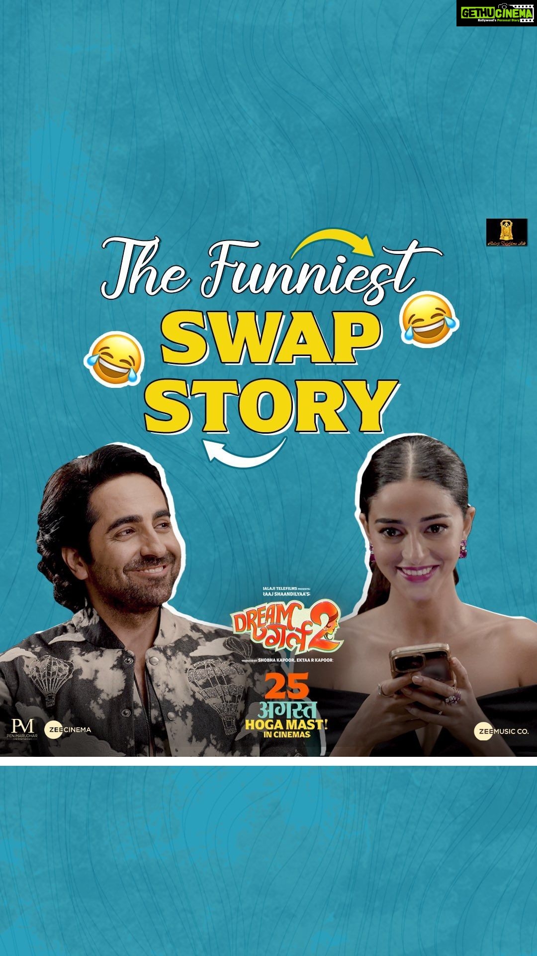 Ananya Panday Instagram - This exchange almost got me crying! 🥹 #DreamGirl2Trailer Out Now! #25AugustHogaMast #DreamGirl2, in cinemas on 25th August. @ayushmannk @ektarkapoor @writerraj @shobha9168 @balajimotionpictures @gaurisathe @annukapoor @pareshrawalofficial @vijayraazofficial @nowitsabhi @rajpalofficial #GovardhanAsrani #ManojJoshi @seemabhargavapahwa @oyemanjot @anirudh_k_sharma @krishanurathore @nareshkathooria @zeemusiccompany @pooja___dreamgirl
