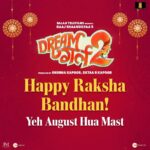 Ananya Panday Instagram - @pooja___dreamgirl ke aashiqon aur baaki sabko, #HappyRakshaBandhan! ❤️ Book your tickets now! 🔗- Link in Bio. #25AugustHoGayaMast #DreamGirl2InCinemas @ayushmannk @ektarkapoor @writerraj @shobha9168 @balajimotionpictures @gaurisathe @annukapoor @pareshrawalofficial @vijayraazofficial @nowitsabhi @rajpalofficial #GovardhanAsrani #ManojJoshi @seemabhargavapahwa @oyemanjot @anirudh_k_sharma @krishanurathore @nareshkathooria @zeemusiccompany