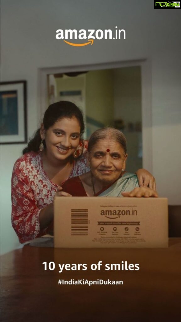 Ananya Panday Instagram - Here’s to every cherished customer, passionate seller, tireless delivery agent, devoted employee, skilled artisan, thriving small and medium business, and each invaluable partner who has crafted Amazon's extraordinary journey for the past decade, making us truly India's beloved store. Your dedication, support, and pride have written our story - Thank you for making us #IndiaKiApniDukaan.