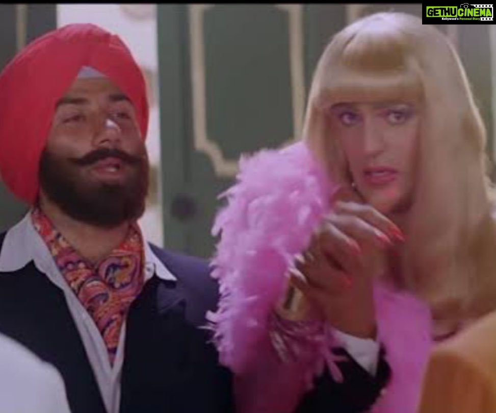 Ananya Panday Instagram - Gadar 2 meets Barbie meets DreamGirl 2 🤭🤭🤭🤭🤭 can’t get over this 🤣🤣🤣 thank you @divyasolgama for finding these gems ☺️ @iamsunnydeol @chunkypanday @dharmesh.darshan @ayushmannk @ektarkapoor @writerraj