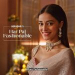 Ananya Panday Instagram - Now pick the trendiest festive outfit for this year’s Diwali party and have your festive fashion turn all heads ✨ Get 1 Lakh latest styles for every occasion, 50K+ unique styles and same day delivery on 1500+ top brands 💯 #FashionOnAmazon #TyohaarAurBhiFashionable #AnanyaPandey #HarPalFashionable #AmazonFashion