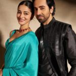 Ananya Panday Instagram - Pari and Pooja…I mean Pari and Karam 🙈❤️ #DreamGirl2 in Cinemas on 25th August. #25AugustHogaMast