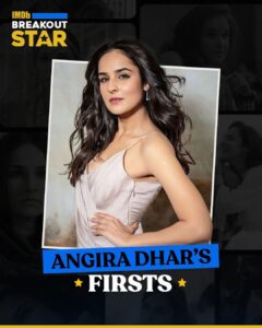 Angira Dhar Instagram - A look at where it all began: here’s a refresher of @angira’s amazing career How many of these did you know? IMDb 