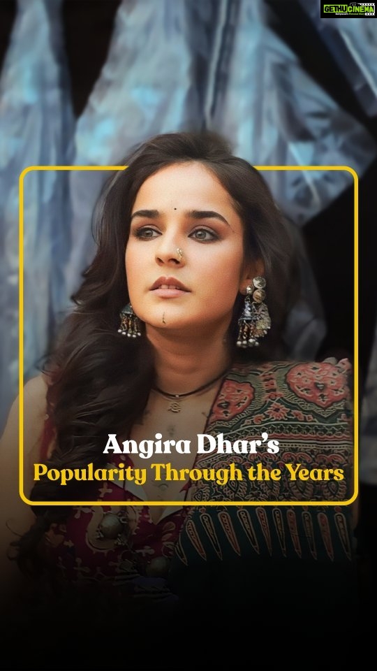 Angira Dhar Instagram - Here it goes! 🚀📈 Here’s a look at @angira’s amazing career till date and how it has translated into her popularity on IMDb! 💛 IMDb "Breakout Star" STARmeter Award is presented to celebrities who’ve broken out and caught your eye, leaving a mark on not only your hearts with their incredible work on screen, but also your IMDb searches! 🎉 Psst.. it is determined by millions of fans from around the world! Don't forget to catch the Popular Celebrities Feature on the IMDb App on both iOS and Android.