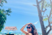 Anikha Instagram - 🌴🥥 @picstory_josecharles @masholidaystours #karthikalyani Maafushi