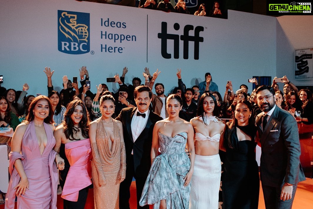 Anil Kapoor Instagram - We're ecstatic for this mind-blowing opportunity to rock TIFF with 'Thank You For Coming'! This film isn't just a chick-flick; it's a fireworks show of love, sweat, and pure dedication from our squad! 📸 📸 The energy and enthusiasm of the TIFF audience, the camaraderie among fellow filmmakers, and the platform it provides for storytelling has elevated all the films here. The audience’s unwavering support has been the driving force behind 'Thank You For Coming's' success, and for that, we are eternally grateful. Once again, from the bottom of our hearts, thank you for coming - with us to the Toronto International Film Festival!" #TIFF2023 #ThankYouForComing @bhumipednekar @shehnaazgill @dollysingh @kushakapila @shibani_bedi #PradhumanSinghMall @natasharastogi @Gautmik @sushantdivgikr @salonidaini_ @dollyahluwalia @kkundrra @tejaswidevchaudhary @shobha9168 @ektarkapoor @rheakapoor @karanboolani @radsanand @prashastisingh @qaranx @the.rish @rajitdev @sidkaushal22 @udayanbhat @gaurisathe @jpaarth @balajimotionpictures @akfcnetwork @saregama_official @TIFF_NET @TIFF_INDUSTRY @TIFF_NET #TIFF23