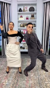 Anil Kapoor Instagram - JHAKKAS!!!!! 🤩🤩🤩🤩 When you have two of India’s BIGGEST movie stars in studio, you MUST dance to one of their superhit songs!! Tap that link in the show’s bio for our FULL interview with @anilskapoor and @bhumipednekar!!! #AnilsKapoor #BhumiPednekar #ThankYouForComing #Bollywood #MyNameIsLakhan #TIFF2023
