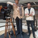 Anil Kapoor Instagram - Few of my favourite moments at the museum- With the greatest filmmaker ever Satyajit Ray…. One of my favourite films Garm Hava …the film holds a lot of relevance today also…I was very fortunate to work with Mr. M.S Sathyu in my first film #KahanKahanSeGuzarGaya…