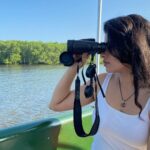 Anisha Victor Instagram - 🌳🪵🌴 Of mangroves and birdwatching 🦅 #mangrove #salimAli #birdsanctuary #goa #boatride 🚤