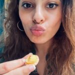Anisha Victor Instagram - Self disciplining ourselves on portion control with these mini 🍋lemon tarts. @dancing_vector is obviously not very thrilled about it. Anybody who knows me well knows how crazy I am about lemon desserts... Yes more than chocolate so that's saying a lot…pat on the back for satiating my craving with this teeny tiny #tart Oh!And Masala chai in बारिश ☔️ Candies