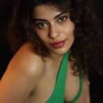 Anisha Victor Instagram - Don’t stop Be-leafing 🍃 . . 📸 @catswhisker HMU and styled by Moi 💚 #green #zaraindia #fashioninfluencer #styling
