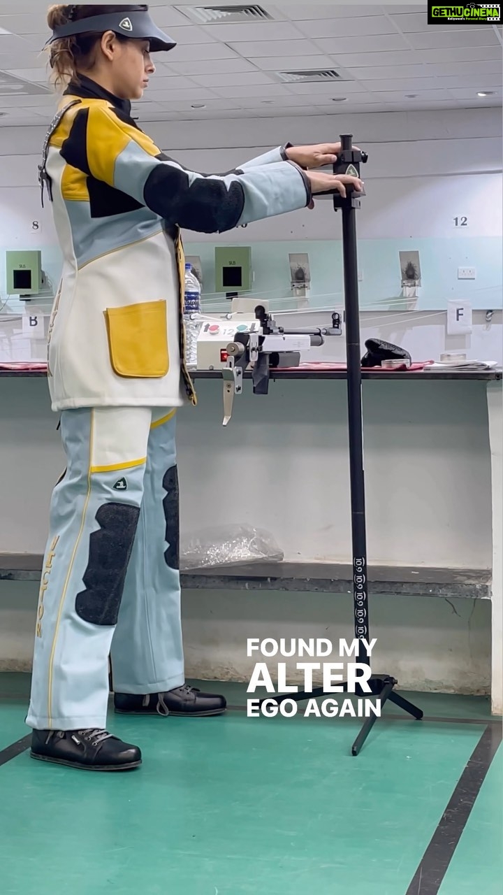 Anisha Victor Instagram - To starting over again 🎯 #mysecondinnings #shooter #sports #training #indianrifleshooter
