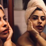 Anisha Victor Instagram - Don’t forget to reflect 😎 #wokeuplikethis #mirrormirror #gettingreadytogonowhere 🪞🌸