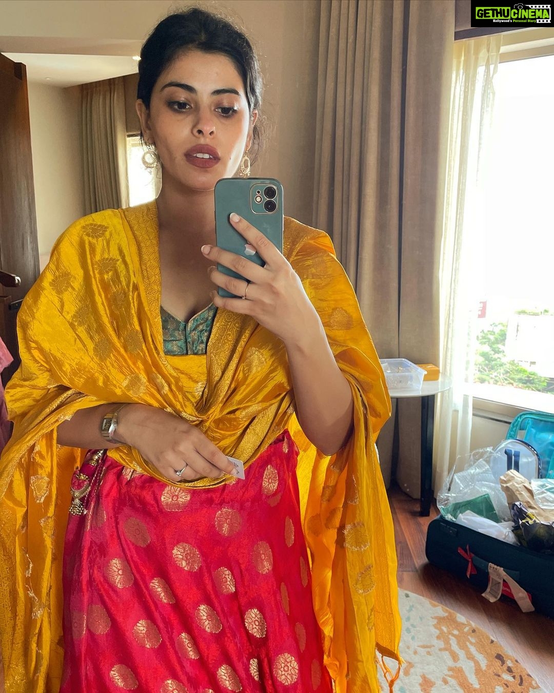 Anisha Victor Instagram - Day 2: Haldi Masti (Turmeric fun🤪) #SteffiWedsRaghu 💛 Vishakapatnam