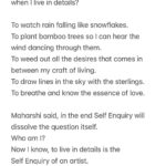 Anjali Patil Instagram - Self Enquiry of an Artist.