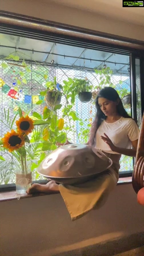Anjali Patil Instagram - Sunflower Hang-drum
