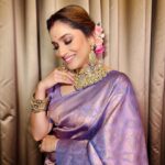 Ankita Lokhande Instagram - Weddings are special!! Isn’t it? Makeup and hair- @prachismakeover_ Stylist @castelino_priyanka Saree by :- @zaribanaras Jewellery by :- @mkjewels_india Pr :- @vblitzcommunications