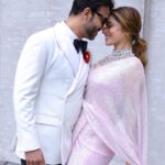 Ankita Lokhande Instagram - I made a wish upon a star, I turned around and there you were✨😇♾️ I love you Mr.J Vikki wearing- @motifbyudhaymahajan Stylist: @castelino_priyanka