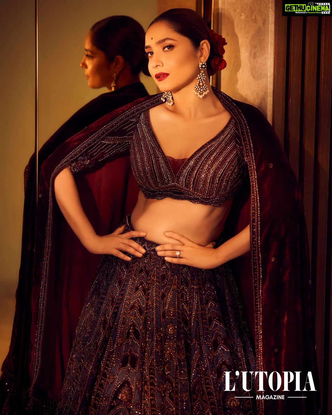 Ankita Lokhande Instagram - The gorgeous and talented actress, Ankita Lokhande speaks Candidly in an interview with Aparajita Jaiswal. "I have always been a dancer. But I think Pavitra Rishta is a show that made me an actor, that made me connect to the audience and that will always be very memorable because that was the first time where the audience got to know who's Ankita Lokhande. So, I think that is something I will always cherish, and it will always be my first baby." . Actress: Ankita Lokhande @lokhandeankita Magazine: L'utopia Magazine @lutopiamagazine Founder/EIC: Aparajita Jaiswal @davis_griffo Founder: Rahul Kumar @thewildstallion.in Outfit: Payal Keyal @payalkeyaloffical Jewellery: Notandas @notandas_jewellers Photographer: Rohn Pingalay @rohnpingalay Makeup Artist: Billy Manik @billymanik81 Hair Stylist: Tereza Sofie Sherpa @sofiexhmu___ Fashion Stylist: Kishan Pandya @krishi1606 Location: Novotel Mumbai International Airport @novotelmumbaiairport Retoucher: Harry @hqbe_retouch Interview: Aparajita Jaiswal @davis_griffo Artist Reputation Management @media.raindrop