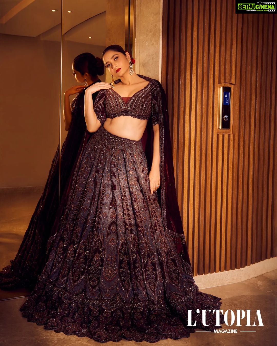 Ankita Lokhande Instagram - The gorgeous and talented actress, Ankita Lokhande speaks Candidly in an interview with Aparajita Jaiswal. "I have always been a dancer. But I think Pavitra Rishta is a show that made me an actor, that made me connect to the audience and that will always be very memorable because that was the first time where the audience got to know who's Ankita Lokhande. So, I think that is something I will always cherish, and it will always be my first baby." . Actress: Ankita Lokhande @lokhandeankita Magazine: L'utopia Magazine @lutopiamagazine Founder/EIC: Aparajita Jaiswal @davis_griffo Founder: Rahul Kumar @thewildstallion.in Outfit: Payal Keyal @payalkeyaloffical Jewellery: Notandas @notandas_jewellers Photographer: Rohn Pingalay @rohnpingalay Makeup Artist: Billy Manik @billymanik81 Hair Stylist: Tereza Sofie Sherpa @sofiexhmu___ Fashion Stylist: Kishan Pandya @krishi1606 Location: Novotel Mumbai International Airport @novotelmumbaiairport Retoucher: Harry @hqbe_retouch Interview: Aparajita Jaiswal @davis_griffo Artist Reputation Management @media.raindrop