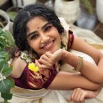 Anupama Parameswaran Instagram - And my Onam goes like that 🌺 🌺🌺 PS - last picture can break your heart ❤️‍🩹 PC @nihal_kodhaty Styling @seetaranikodhaty