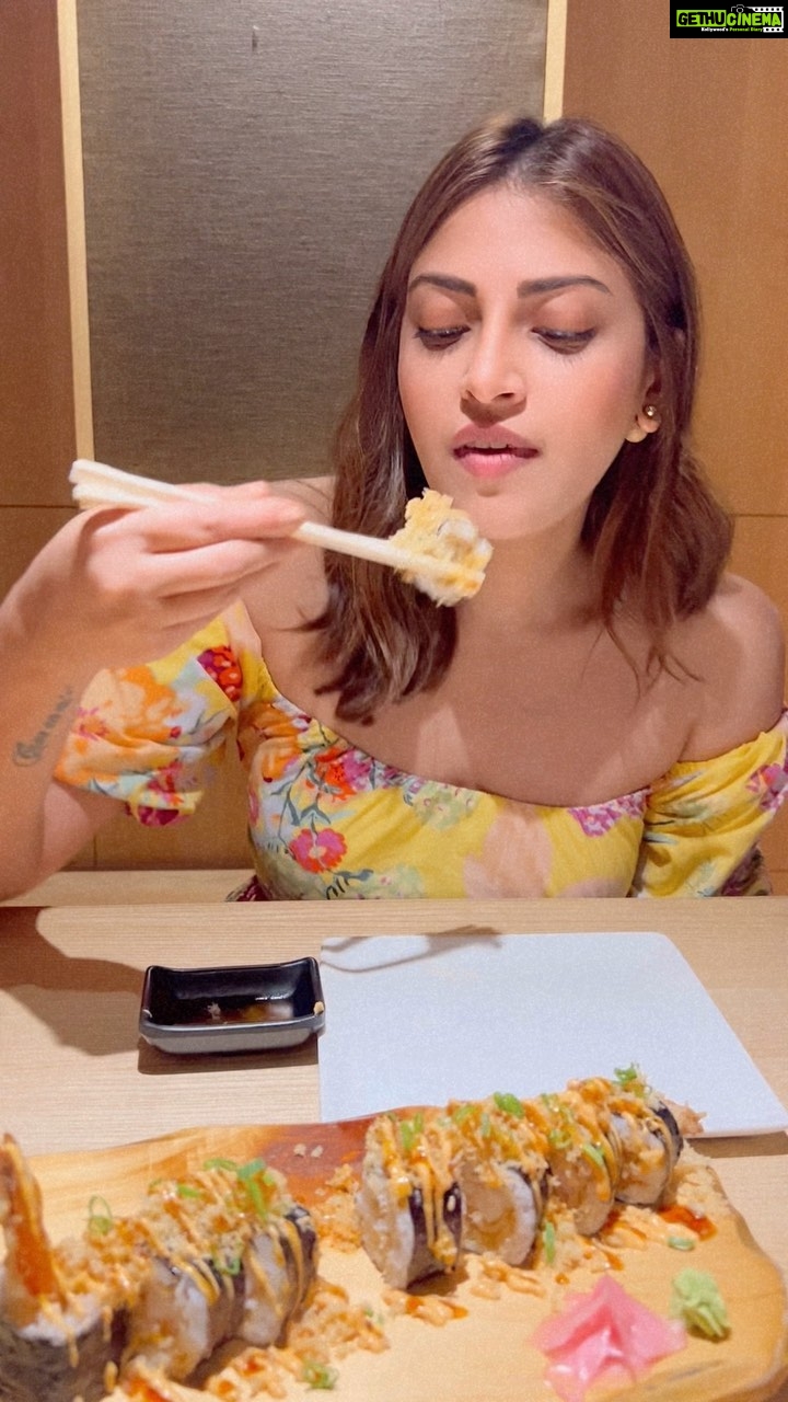 Anushka Ranjan Instagram - Too late for my man 🥢🍣