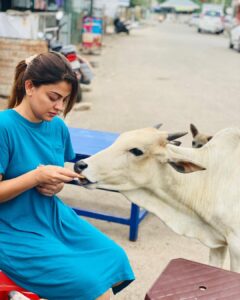 Anusree Instagram - Give your love and affection towards animals....will be returned in abundance from them..more than humans….😍😍🐈🐕🐰🐇❤️❤️❤️