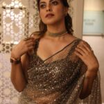 Anusree Instagram - Good things take time and a little glitter.... Be your own sparkle ...and shine all day ❤️💖.. Makeup @sajithandsujith Outfit @t.and.msignature Jewellery @m.o.dsignature Pic @mahesh_bhai