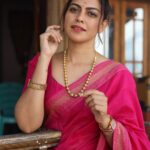 Anusree Instagram – You find yourself constantly drawn to anything that resembles the shade of Rani pink. Seeing Rani pink instantly elevates your mood and makes you feel happy and vibrant. …

Accessories @varuthri_findings 
Click @mahesh_bhai