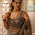 Anusree Instagram - Good things take time and a little glitter.... Be your own sparkle ...and shine all day ❤️💖.. Makeup @sajithandsujith Outfit @t.and.msignature Jewellery @m.o.dsignature Pic @mahesh_bhai