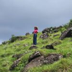 Anusree Instagram - The point where Heart meets Soul...❤️ #sky #mountains #nature #travelling #💚💙 📷 @mahesh_bhai