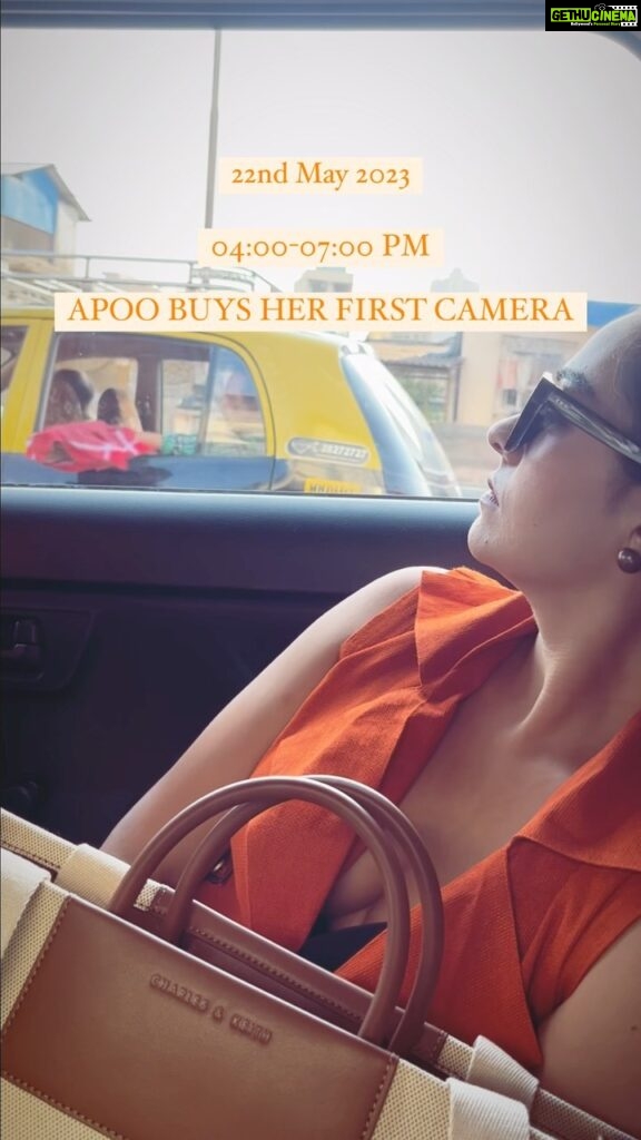 Apoorva Arora Instagram - Wes Anderson shoots on film. So Apoorva and I being fans of Wes, thought “what better time to do the Wes Anderson trend! than when APOO BUYS HER FIRST CAMERA” But we didn’t want to do the regular Instagram trend. So here’s a little not-so-genius-attempt to pay a tribute to the genius of #wesanderson